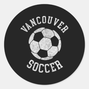 Adesivo Vancouver Futebol Retro Desgastado 90's Vintage
