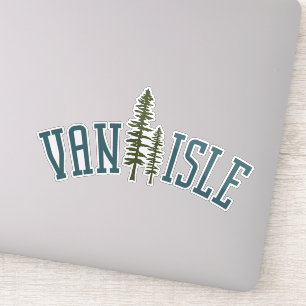 Adesivo Vancouver Island Places West Coast Vinyl Sticker