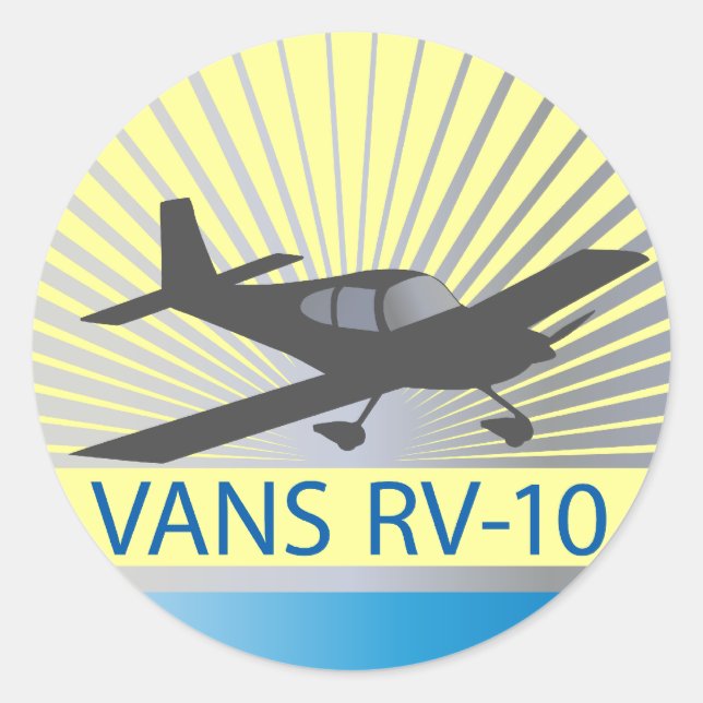 Adesivo Vans RV-10 (Frente)