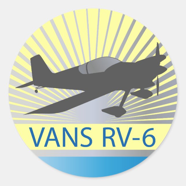 Adesivo Vans RV-6 (Frente)