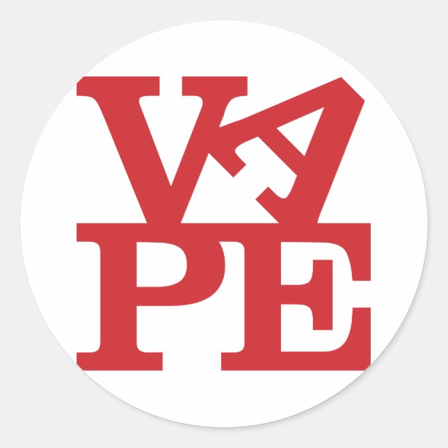 Adesivo Vape Letters (Frente)