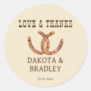 Adesivo vaqueira do sudoeste agradecimento western