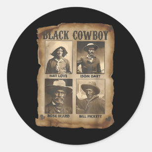 Adesivo Vaqueiro Negro Rodeio Western Melanina História Ne