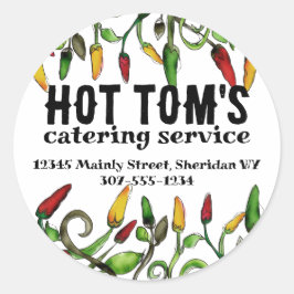 Adesivo vara de pimenta picante picante...