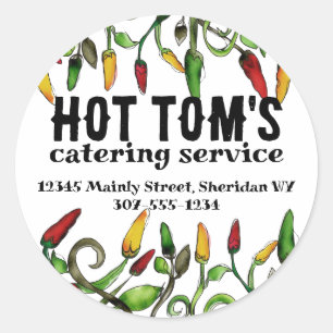 Adesivo vara de pimenta picante picante...