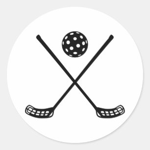 Adesivo Varas cruzadas do floorball