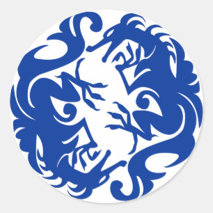 Adesivo varas de dragões