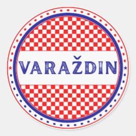 Adesivo Varaždin City Pride Emblem – Croatian Identity