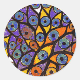 Adesivo Vários Olhos