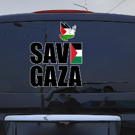 Adesivo VARRER Vinheta de Carro GAZA