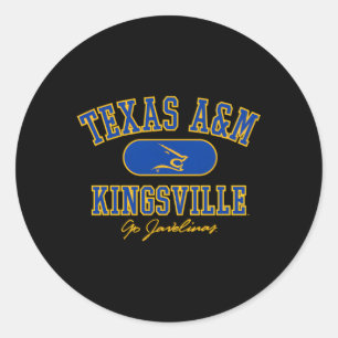 Adesivo Varsity do Texas Am Kingsville Javelinas