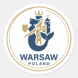 Adesivo Varsóvia Polônia Europa