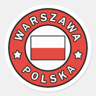 Adesivo Varsóvia Polska