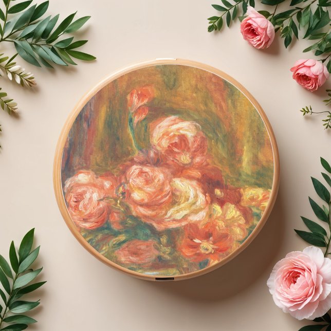 Adesivo Vase de Rosas por Auguste Renoir Art (Criador carregado)