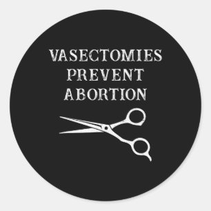 Adesivo Vasectomias Impedem Aborto Feminista Roe V Wade