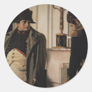 Adesivo Vasily Vereshchagin- Napoleon & general Lauriston