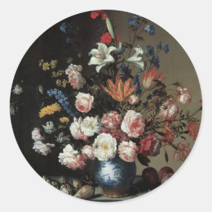 Adesivo Vaso de Flores junto à Janela, Balthasar van der A