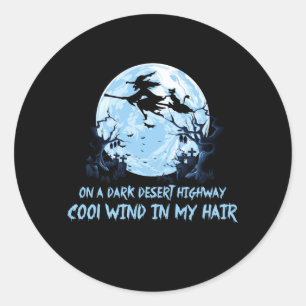 Adesivo Vassouras Andando Em Estradas Escuras Do Deserto