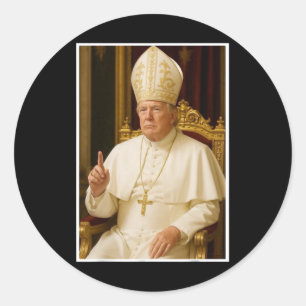 Adesivo Vaticano Cristão Vaticano Cristão Novo Papa Tru
