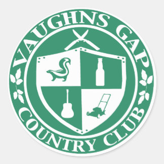 Adesivo Vaughs Gap Country Club Sticker