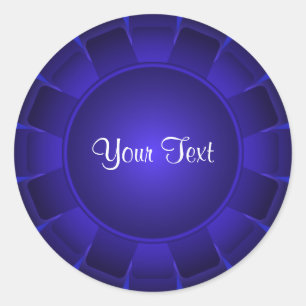 Adesivo Vazio do azul da fita a personalizar