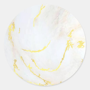 Adesivo Vazio Modelo Dourado Marble Adicione Seu Texto Mod