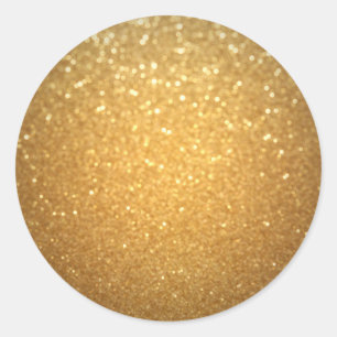 Adesivo Vazio Trendy Dourado Glitter Moderno Elegante