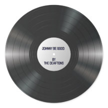 Vazio Vinil Music Record LP DIY Nome personalizado