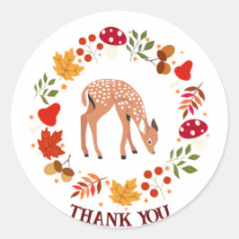 Adesivo Veado do outono