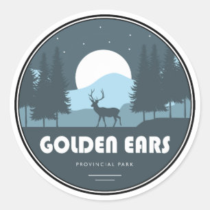 Adesivo Veados do Parque Provincial Golden Ears