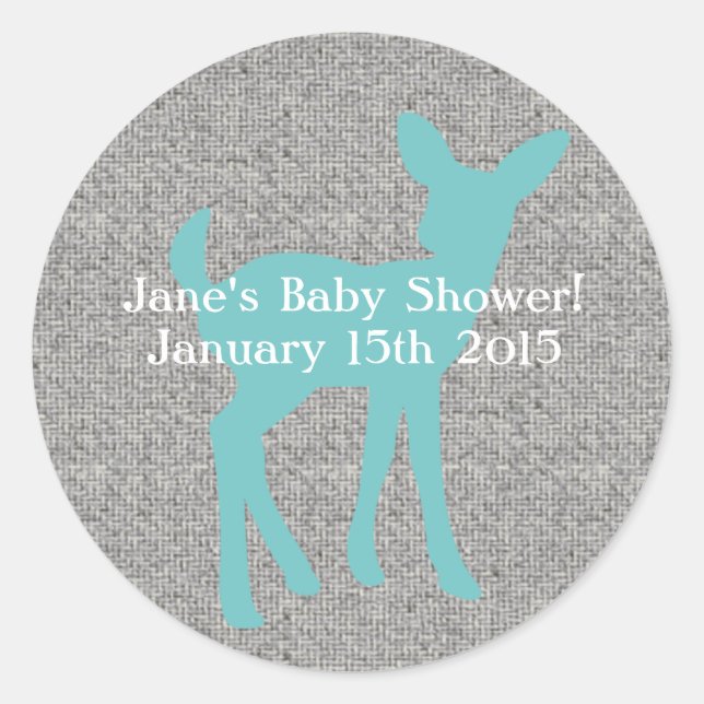 Adesivo Vedante-bebê azul e Cinza (Frente)