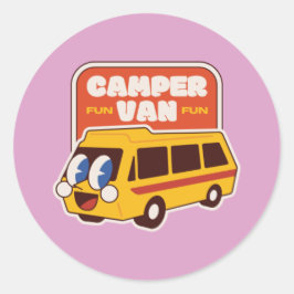 Adesivo Vedante de diversão de camper