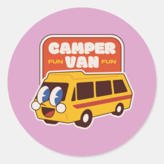 Adesivo Vedante de diversão de camper
