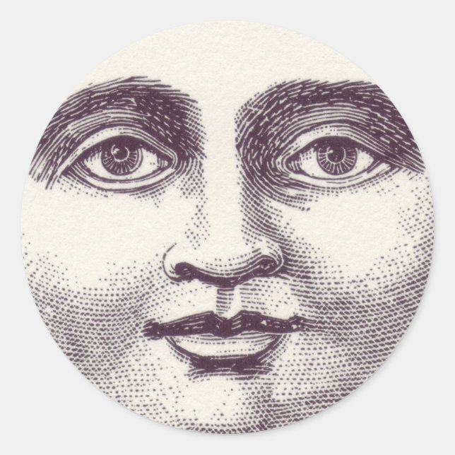 Adesivo Vedante de presente na face da lua (Frente)