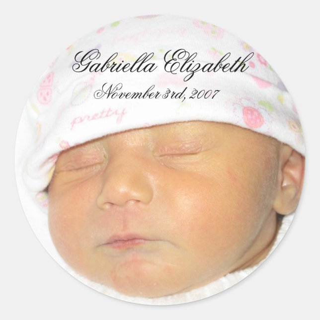 Adesivo Vedante do envelope Gabby (Frente)