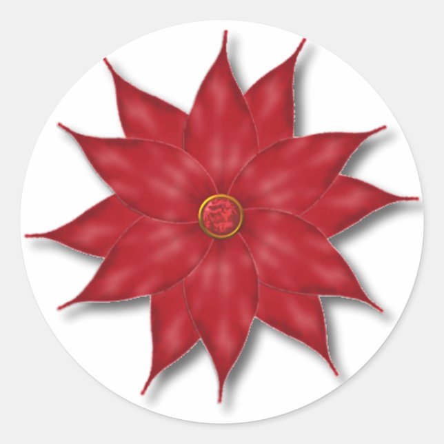Adesivo Vedantes de Envelope de Natal (Frente)