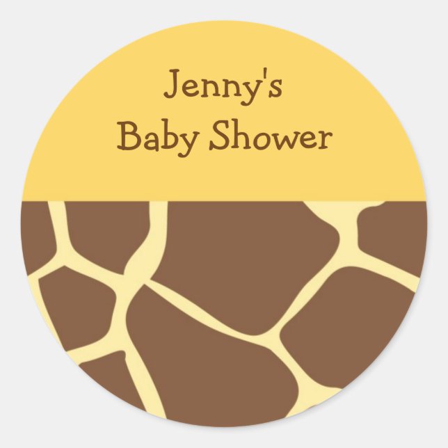 Adesivo Vedantes de envelopes para impressão de animais de (Frente)