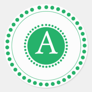 Adesivo Vedantes de envelopes personalizados verdes