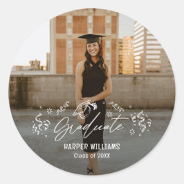 Adesivo Vedantes de Graduação de Artsy Doodles