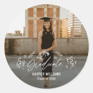 Adesivo Vedantes de Graduação de Artsy Doodles