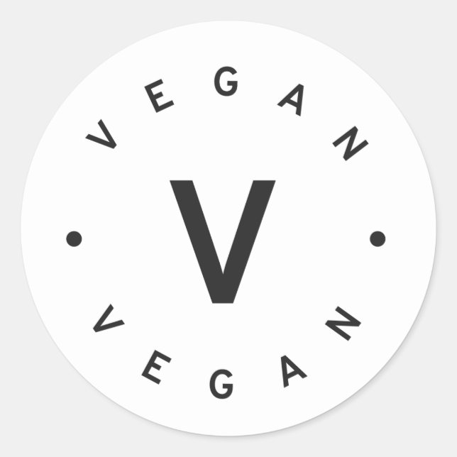 Adesivo Vegan (Frente)