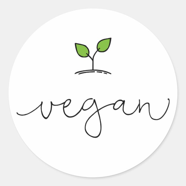 Adesivo Vegan (Frente)