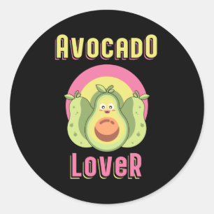 Adesivo Vegan Animal Rights Avocado Veganismo Engraçado P