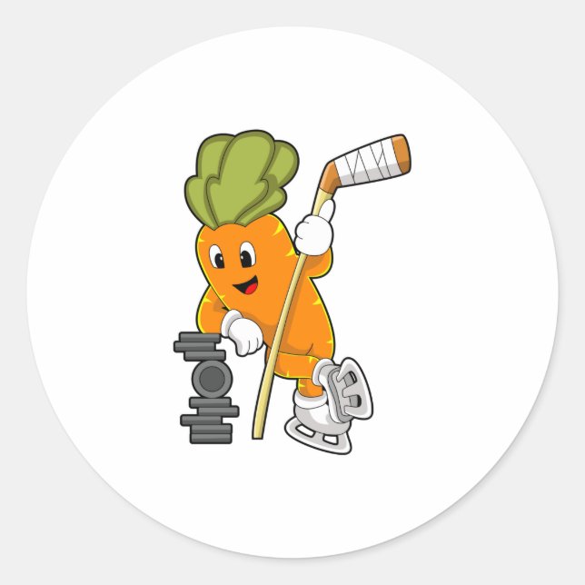 Adesivo Vegan Ice Hockey stick (Frente)