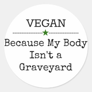 Adesivo Vegan Message Sticker