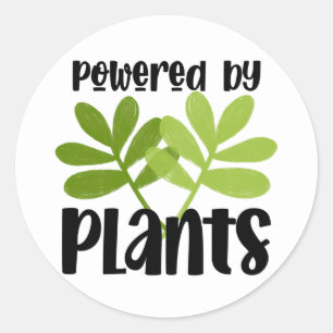 Adesivo Vegan Plant Based Sticker