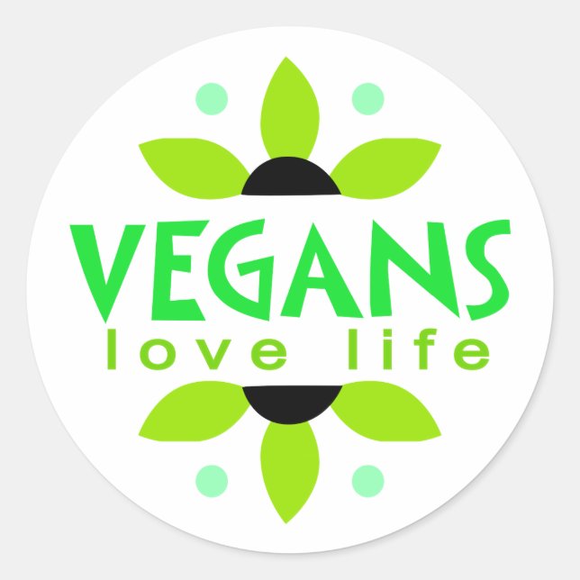 Adesivo Vegan Sticker (Frente)