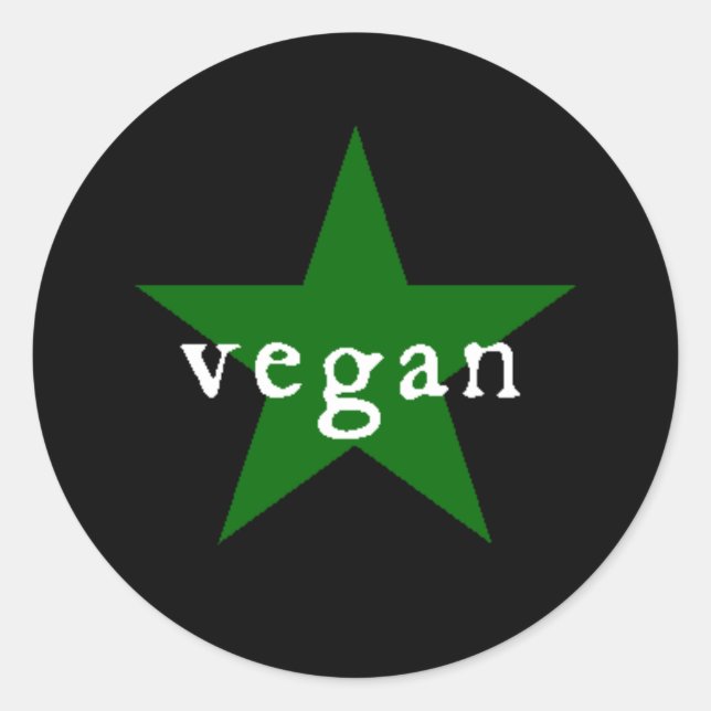 Adesivo Vegan Sticker (Frente)