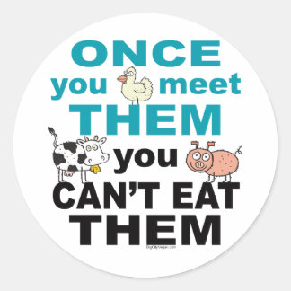 Adesivo Vegan Vegetarian Stickers