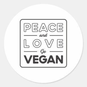 Adesivo Veganismo vegetariano vegetariano ganha presente